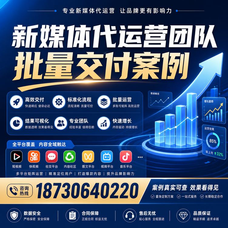 铁岭代运营公司多客户账号批量高效交付案例