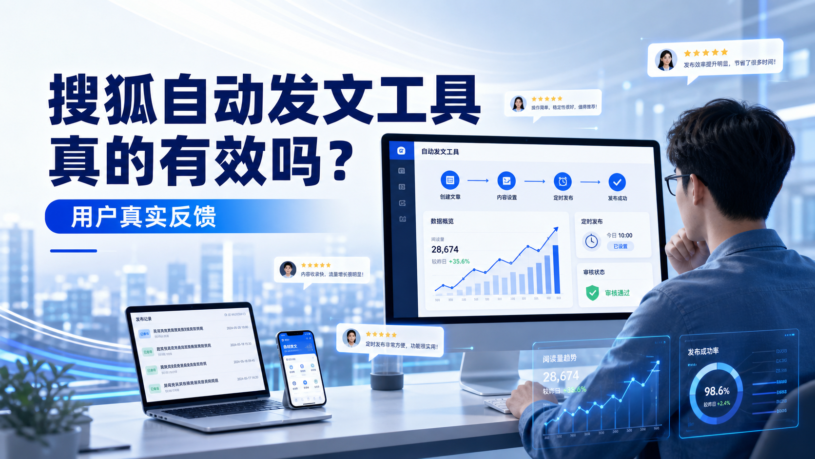 搜狐自动发文工具真的有效吗？铁岭用户的真实反馈